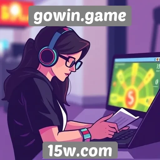 Experiência do usuário no site gowin.game